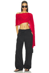 Miria Knit Cape Top