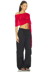 Miria Knit Cape Top
