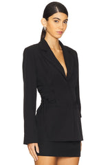 Jennifer Lace Up Blazer