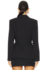 Jennifer Lace Up Blazer