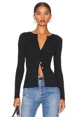 Sasha Button Top