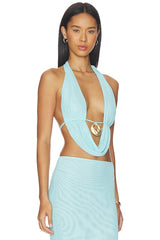 Saylor Halter Top