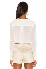 Belinda Button Up Top