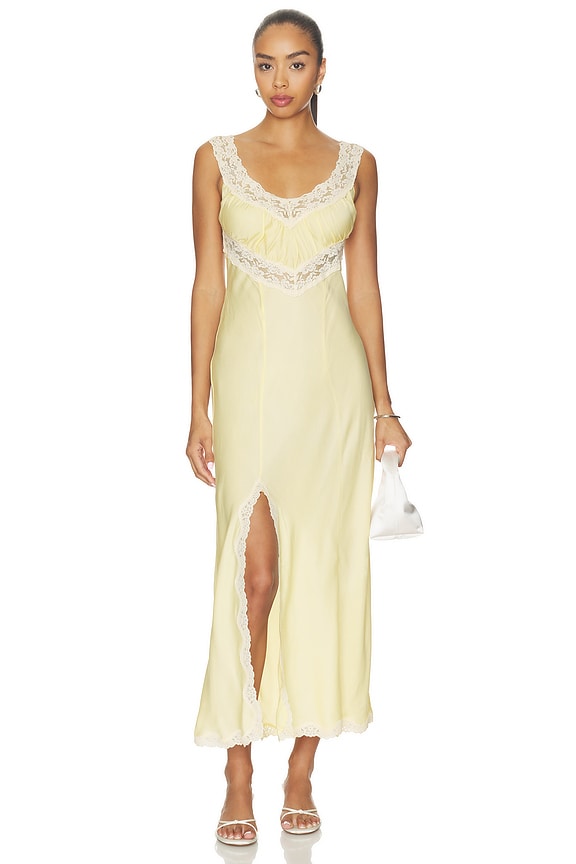 Vina Lace Slip Dress