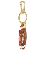 Hand-Painted Vintage Football Bag Charm