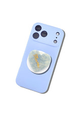 Hand-Painted Mama Heart Grip Charm