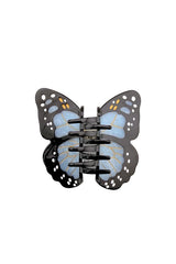 Hand-painted Monarch Butterfly Claw Hair Clip