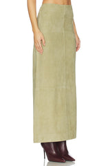Sonya Suede Skirt