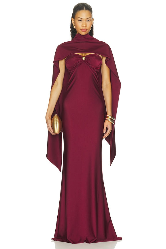 Bella Dress With Scarf