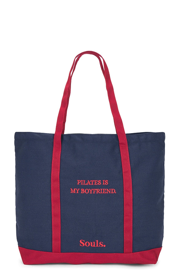 Pilates Is My Boyfriend Tote