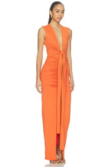 Tie Front Dress