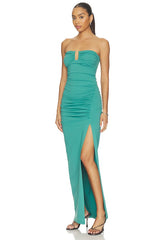 Wire Tube Side Slit Dress