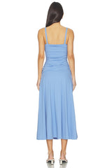 Low Gathered String Dress