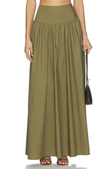 x REVOLVE Poplin Drop Waist Skirt