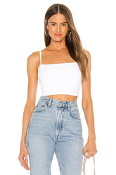 Thin Strap Crop Tank