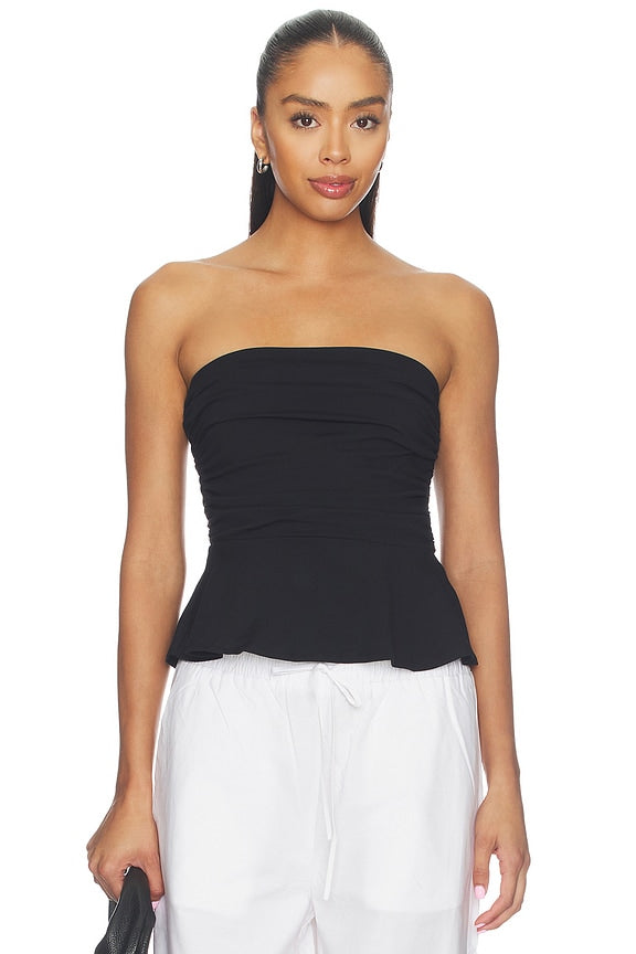Tube Gathered Flare Top
