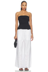 Tube Gathered Flare Top