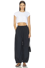 Crew Blouson Top