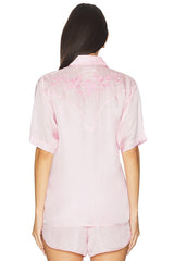 Embroidered Short Sleeve Shirt