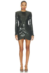Sequins Longsleeve Mini Dress