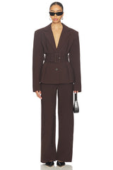 Suiting Belted Blazer