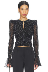 Chiffon Ruched Top