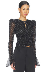 Chiffon Ruched Top