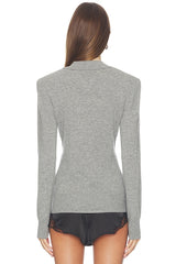 Wool Longleeve Polo