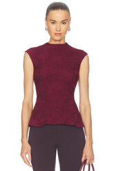 Flower Mesh Top