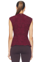 Flower Mesh Top