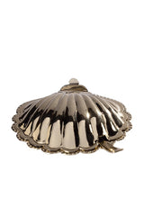 Cap Ferrat Fan Shell Lidded Bowl With Spoon