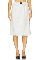 Celerie Lace Trim Slip Skirt
