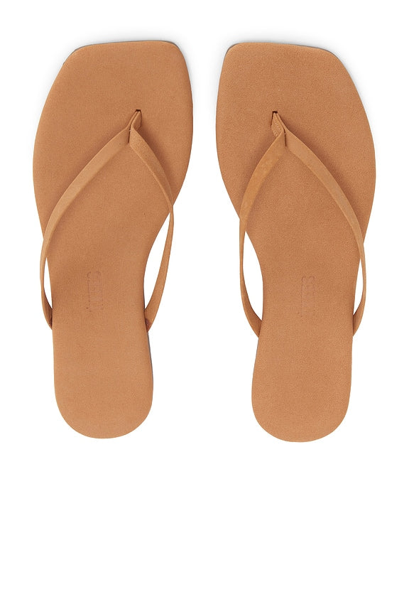 Square Toe Lily Suede Sandal