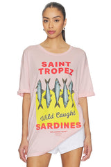 Saint Tropez Sardines Oversized Tee
