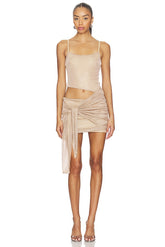 Azelma Dress 2.0 in Metallic Knit