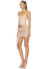 Azelma Dress 2.0 in Metallic Knit