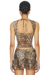 Azalea Twist Cut Out Top