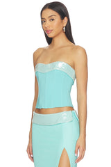 Sequin Bust Corset