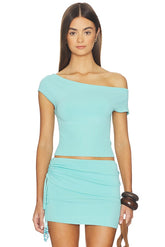 Off Shoulder Knit Top