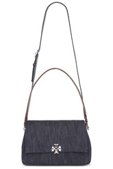 Charlie Denim Shoulder Bag