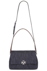 Charlie Denim Shoulder Bag