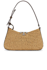 Eleanor Straw Slim Shoulder Bag