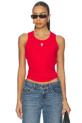 x REVOLVE Phillies Scoop Neck Rib Tank Top