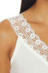 Janis Lace Pointelle Mini Dress