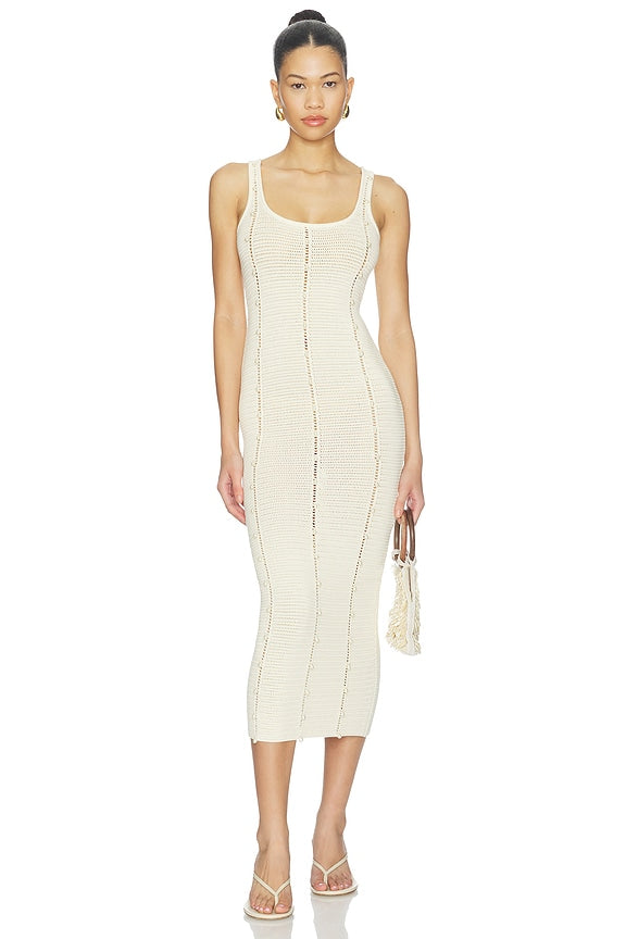 Caleyna Faux Pearl Dress