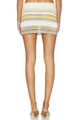 Caila Lace Up Mini Skirt