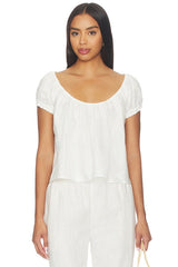 Wilma Linen Top