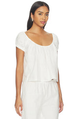 Wilma Linen Top