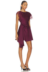 Zina Ruched Mini Dress