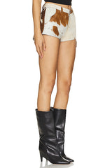 x REVOLVE Cowhide Shorts